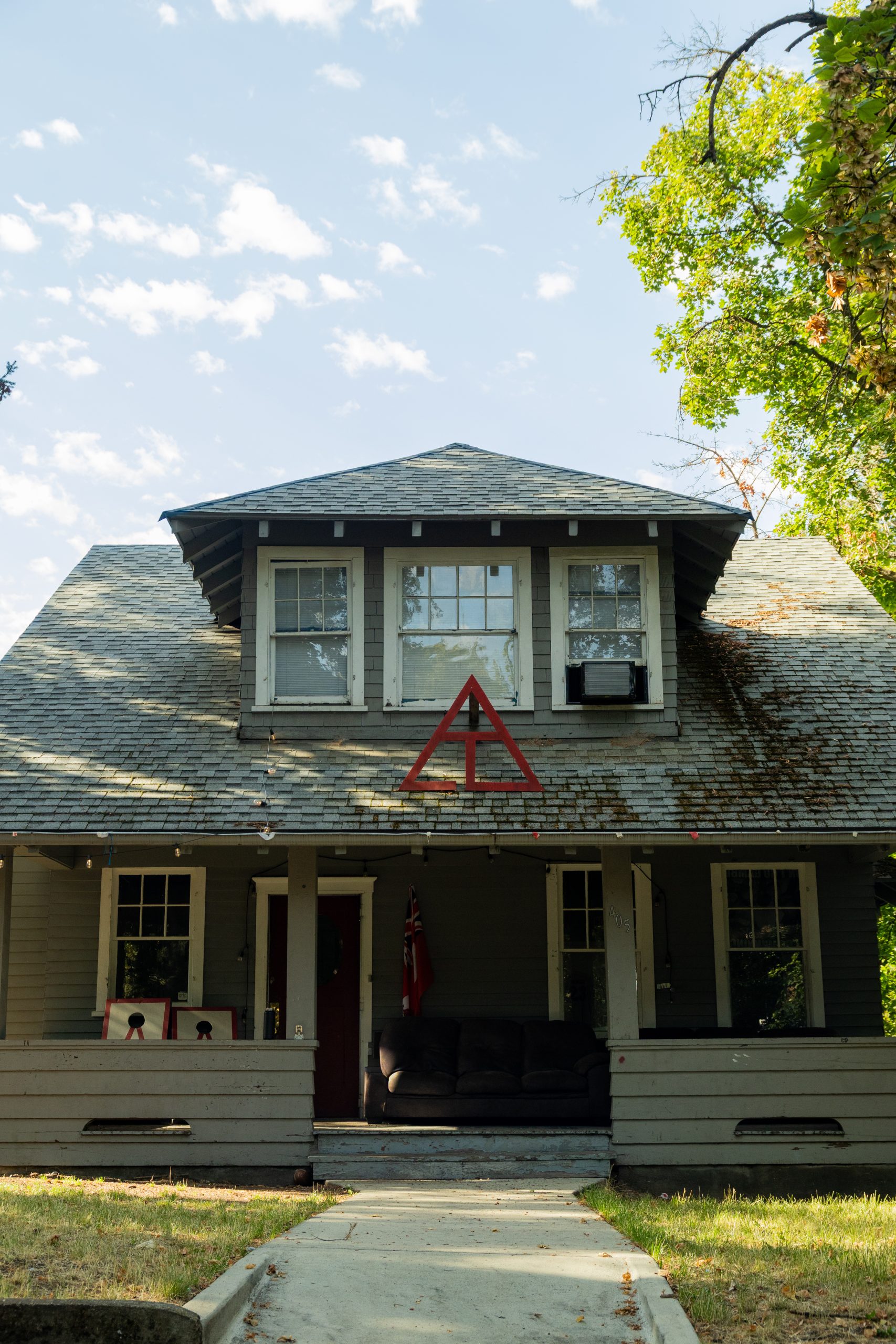 Triangle house